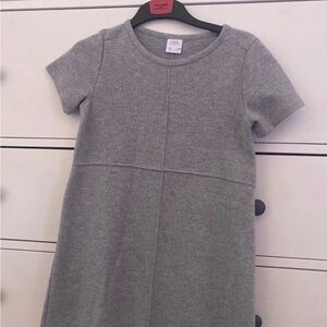 Zara Heather Gray Knit Dress